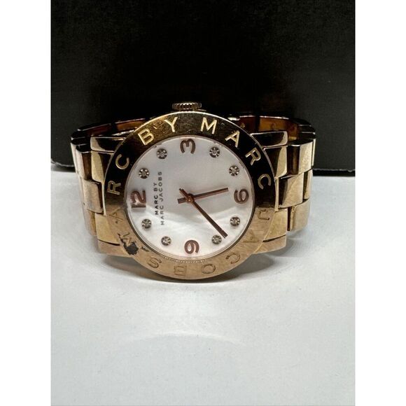 Marc Jacobs MBM3077 Women\'s Gold Stainless Steel Analog Dial Quartz Watch JNA182 main image 9